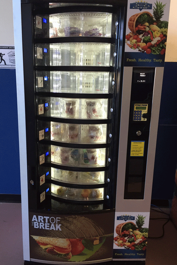 New Vending Machines: No Soda-Pushing Here