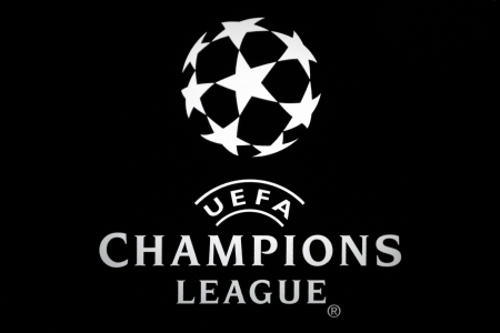 10868159 - bucharest, romania - october 4, 2011: close-up shot of a luminous ad for the uefa champions league. the uefa champions league is an annual international club football competition organized by the union of european football associations (uefa) since 1955 f