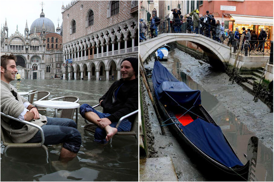 Climate Change in Venice: From Floods to Dry Canals