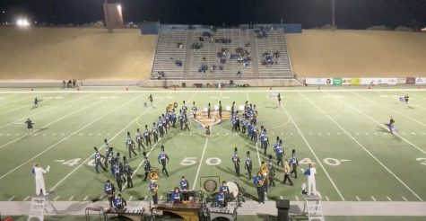 Demon Band Owns the Field at Halftime