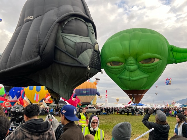 Balloon Fiesta Delights Crowds Despite Previous Cancellations
