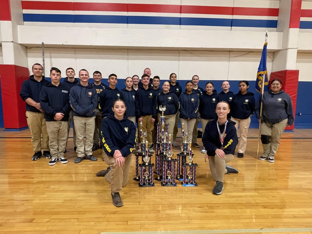 NJROTC+Takes+Second+Place+at+West+Mesa+Meet